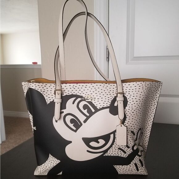Coach Disney Micky Large Tote - Picture 1 of 9